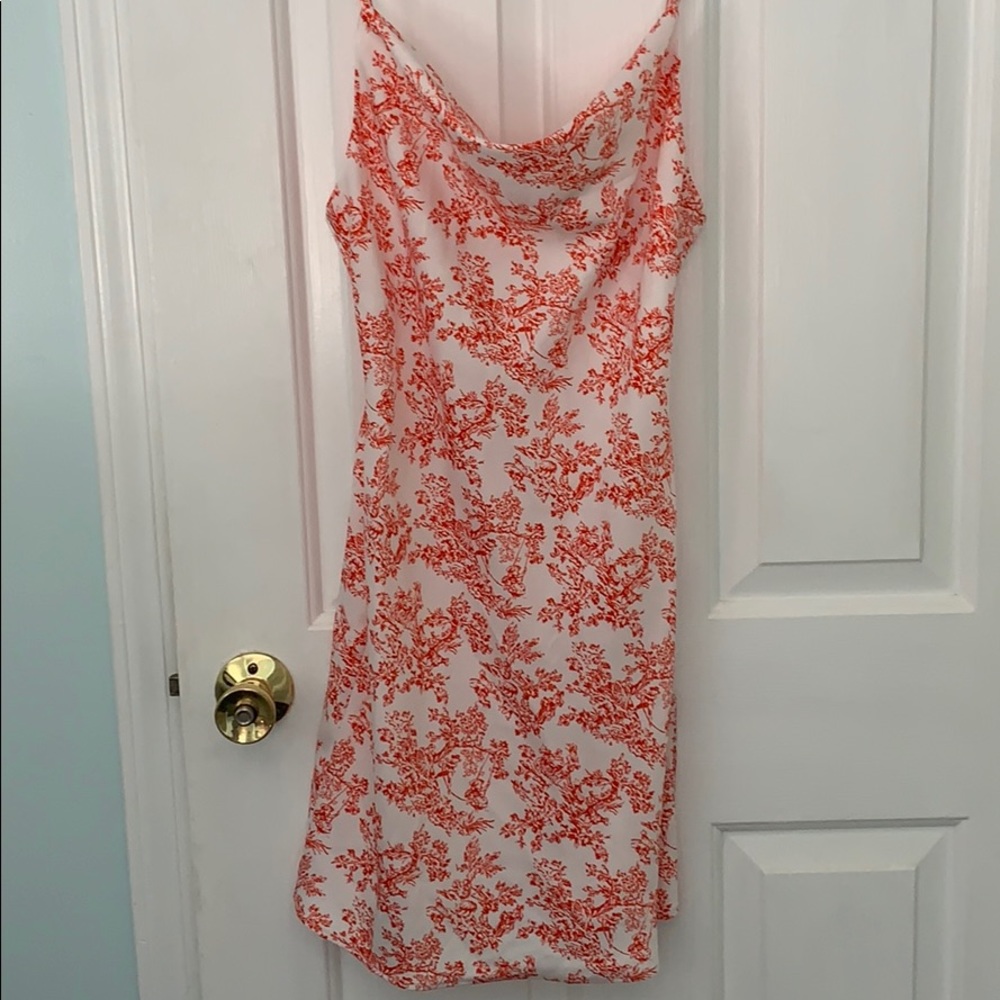 UO Mallory Cowl Neck Slip Dress S